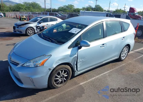 2014 Toyota Prius V Three from USA, damaged, VIN JTDZN3EU1E3341130